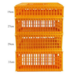 Přepravní box na drůbež AGF29 - 75 x 55 x 29 cm, skládací