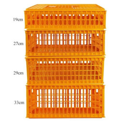 Přepravní box na drůbež AGF33 - 75 x 55 x 33 cm, skládací