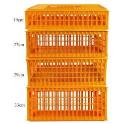 Přepravní box na drůbež AGF96 - 96 x 55 x 27 cm, skládací