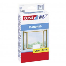 Síť proti hmyzu do okna Tesa Standard, 55672-20, 1,3 x 1,5 m, bílá