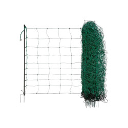 Síť pro elektrický ohradník pro ovce KERBL OVINET 108 cm x 50 m / 2 hroty, zelená