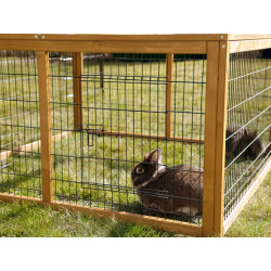 Vybeh pro kraliky morcata a jine hlodavce KERBL 116x116x58cm 04