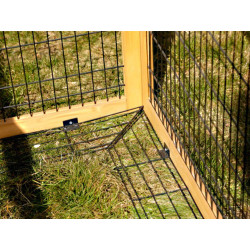 Vybeh pro kraliky morcata a jine hlodavce KERBL 116x116x58cm 06