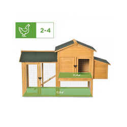kurnik pro slepice pawhut d51 191 1