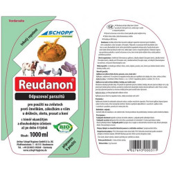 BIO roztok s rozprašovačem proti čmelíkům, blechám, klíšťatům SCHOPF REUDANON 1000ml