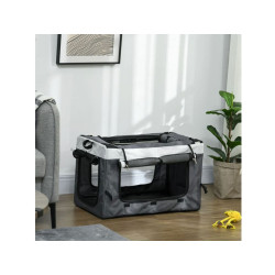 kocarek pro psy 2v1 pawhut d00 192v00gy sedy 07