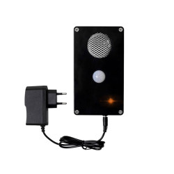 Vodotěsný, ultrazvukový plašič kun, lišek a další zvěře DRAGON ULTRASONIC AC900 - napájení přes 6V adaptér v balení
