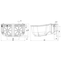hladinova napajecka pro skot kone KERBL 222070 4