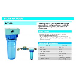 FC300 Filtr na vodu s vložkou CF3 (30 mikronů)