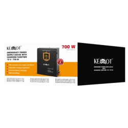 Zdroj záložní KEMOT PROsinus 700W 12V nástěnný