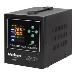 Zdroj záložní REBEL POWER-800-LFP4 12V 230V 800VA 500W