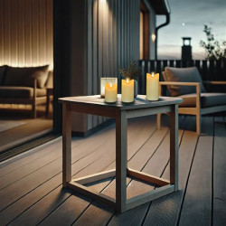 Vosková LED svíčka SOLIGHT 1V279 sada 3ks