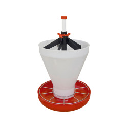 Adaptivní krmítko s násypkou pro selata při odstavu KERBL 221076 MAXI HOPPER PAN