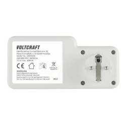 VOLTCRAFT SEM5000 měřič spotřeby el. energie s odhadem budoucích nákladů , s alarmem, nastavitelná cena elektřiny, s funkcí dataloggeru