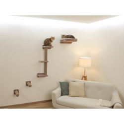 kocici strom na zed kerbl 80919 monte alpi nastenna patra taupe sada 8 ks 6