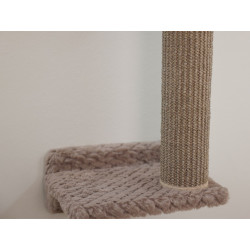 kocici strom na zed kerbl 80919 monte alpi nastenna patra taupe sada 8 ks 9