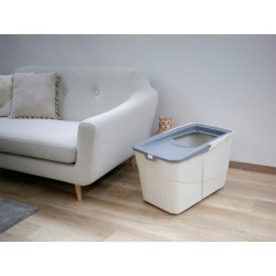 kocici toaleta naberacka KERBL 80990 BUXO 56x39x38 5cm sedomodra 4