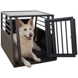 prepravni box klec pro psa do auta KERBL 80046 77x55x50cm 2