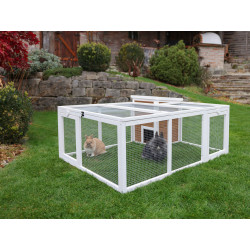 vybeh pro kraliky kerbl 81756 odklopny domecek 132x102x59cm 8