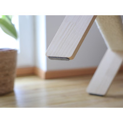 zebrik pro kocky KERBL 80921 134x39 5x97cm prirodni bezova 7