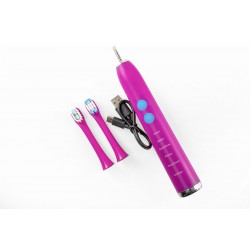 OXE Sonic T1-R - Elektrický sonický zubní kartáček, růžový