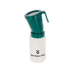 Dezinfektor struků KERBL 15647 NON-RETURN TWIN, 300ml, zelený