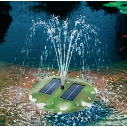 Solární ostrůvek s fontánou Esotec Seerose, 101770, 160 l/h, 0,4 m