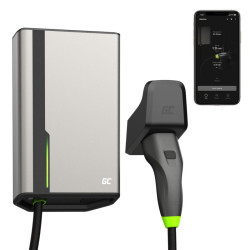Wallbox pro elektromobily s WIFI a kabelem typu 2 22 kW, Green Cell EVGC021A2275
