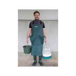 Vodeodolna zastera na dojeni s kapsami kerbl 15617 premium apron 125 118 zelena 4