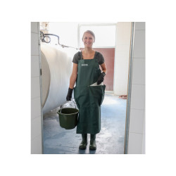 Vodeodolna zastera na dojeni s kapsami kerbl 15617 premium apron 125 118 zelena 5
