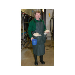 Vodeodolna zastera na dojeni s kapsami kerbl 15617 premium apron 125 118 zelena 6