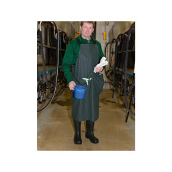 Vodeodolna zastera na dojeni s kapsami kerbl 15617 premium apron 125 118 zelena 7
