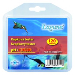 Laguna tester pH/chlor kapkový 120