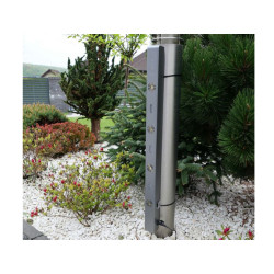 Vodotesny ultrazvukovy odpuzovac na kuny mysi potkany viano od 13 napajeni pres 12v adapter v baleni 17
