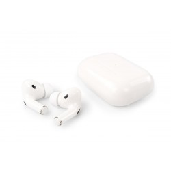 Oxe Pods T-003 - Bluetooth bezdrátová sluchátka do uší, pecky, bílé