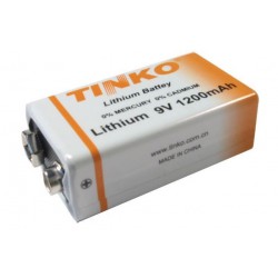 Baterie TINKO 9V ER9(CR9V) 1200mAh lithiová