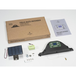 komplet automatickeho otevirani a zavirani kurniku polly defender se solarnim panelem 8