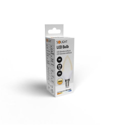 Solight LED žárovka, svíčka, 6W, E14, 3000K, 450lm