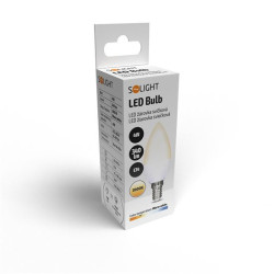 Solight LED žárovka, svíčka, 4W, E14, 3000K, 310lm
