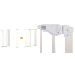 Zábrana do dveří pro psy PAWHUT D06-095 74-97,5 x 104 cm