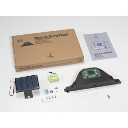 automaticke otevirani a zavirani kurniku polly auto defender se solarnim panelem 2