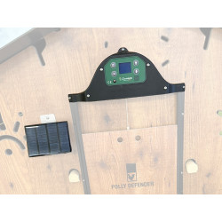 automaticke otevirani a zavirani kurniku polly auto defender se solarnim panelem 6