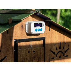 automaticke otevirani a zavirani kurniku chicken guard pro solar 7