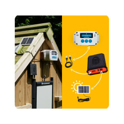 automaticke otevirani a zavirani kurniku chicken guard pro solar 8