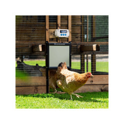 komplet automatickeho otevirani a zavirani kurniku chicken guard pro 25x30 solar kit 5