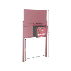 komplet automatickeho otevirani a zavirani kurniku kerbl 70590 easy protect 30x33 r ruzova 3