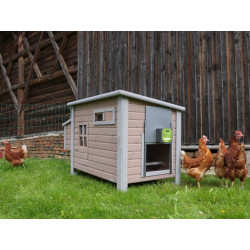 komplet automatickeho otevirani a zavirani kurniku kerbl 70592 easy protect 44x43 r 7