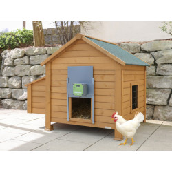 komplet automatickeho otevirani a zavirani kurniku kerbl 70592 easy protect 44x43 r 8