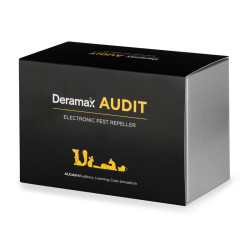 Deramax‐Audit ‐ Ultrazvukový odpuzovač‐plašič kun a hlodavců II. generace