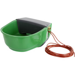 Vyhřívaná napáječka s ohřevným kabelem, miska pro koně, ovce a skot KERBL 222064 SH30, 230 V, 73 W, 5 l
